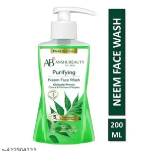 anshubeauty neem face wash